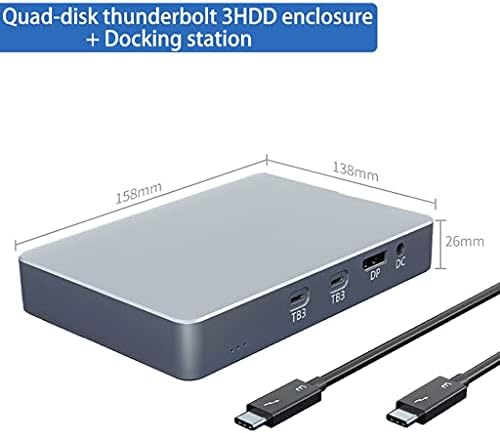 JRDHGRK M. 2 ДВОЕН Диск NVME HDD Комплет 3 Докинг Станица Тип C ДО USB 3.0 Хард Диск Кутија