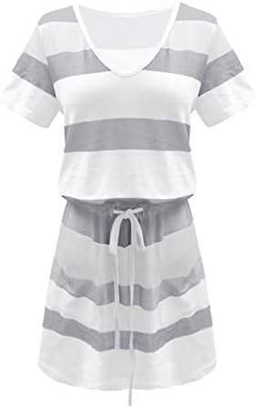 Letterенски летен мини фустан без ракави шарена маица облечена обична екипа врата вратока половината за молив фустани мек памучен
