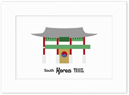 Обележја на Diythinker Јужна Кореја Бук Фото Монт Рамка Слика Сликарство Десктоп 5x7 инчи