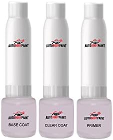 ABP допрете Basecoat Plus Clearcoat Plus Primer Spray Baint Комплет компатибилен со Kosrae Green Metallic LR2 Land Rover