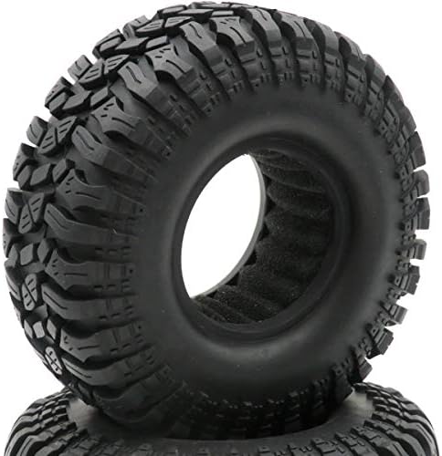 4PCS RC 1,9 Crawler Mud Tire Tires Hight 114mm Fit 1:10 Rock Crawler 1,9 '' Beadlock Wheel Find