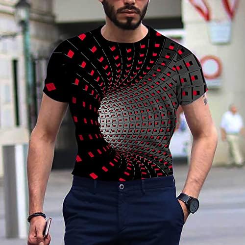 Мажи графичка маица хипстер хип хоп вратоврска за печатење маица кратки долги ракави блок-блок графити обични врвови на палто