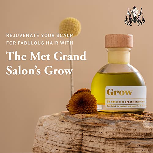Гранд салонот Мет Гранд растат | Подмладувачки серум за коса од скалпот со масло од арган и витамин Е | Ботаничко масло богато со хранливи материи,
