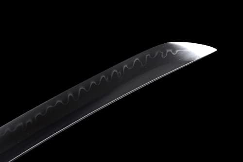 Shinken of Swords Tanto Sword Рачно изработен јапонски краток меч Клеј калент Т10 челик кратка Катана вистински хамон самурај меч Остра сечило