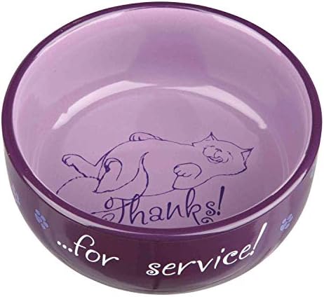 Trixie Cat Bowl благодарам за услугата, керамика