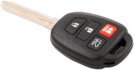 Keyless2Go Замена за 4 Копче што Далечински Клуч Toyota RAV4 HYQ12BDM 89070-42D40-H Чип