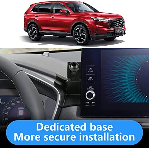 Lunqin Car Телефонски држач за монтирање за Honda CRV 2023 големи телефони со куќиште автоматски додатоци за навигација за внатрешни