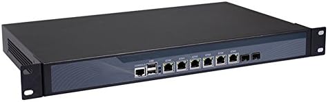Firewall, VPN, 19 inch 1u RackMount, OpnSense, мрежен апарат, Z87 со Intel G3250, RS16, AES-NI/6 LAN/2 SFP+ 82599ES 10 Gigabit/2USB/COM/COM/VGA/BYPAPS,