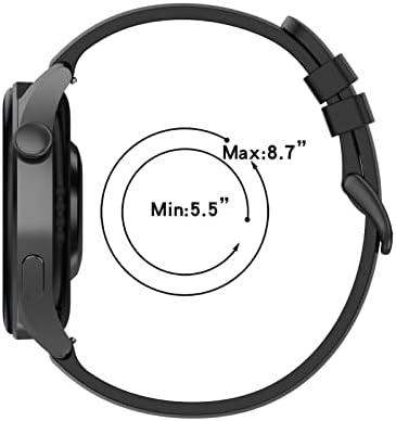 Еом Мода Еднобојни Часовници За Huawei Часовник 3 Watch3 GT2 GT 2 Pro Паметни Додатоци За Часовници Издржлив Силиконски Ремен
