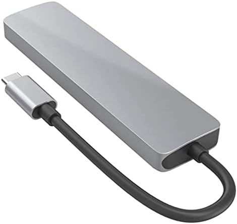 GFDFD Тип-C Центар НА HDMI-Компатибилен Адаптер 4K 3 USB C Центар СО Tf Безбедност Дигитален Читач Слот За Про
