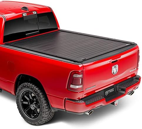 Retaxpro XR повлечен камион за кревети Tonneau Cover | Т-80244 | Fits 2019-2023 Dodge RAM 1500 W/Rambox, се вклопува W/и W/O мултифункционална