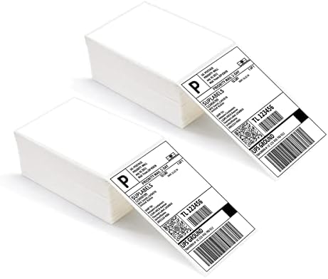 Етикета за директна термичка испорака 4x6 - Налепница за налепница за етикета за термички печатач Зебра, компатибилна со 4x6 термички печатач