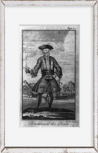 Бесконечни фотографии Фотографија: Едвард Наук, Блекберд, 1680-1718, англиски пират, меч за држење, поморска битка