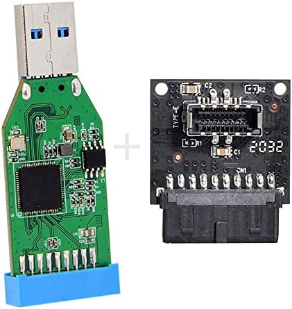 XIWAI USB 3.1 Клуч За Приклучок На Предниот Панел-Тип-е ДО USB 3.0 20pin Заглавие За Пишување-Машки Адаптер За Продолжување