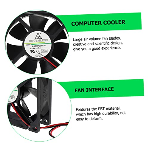 Mobestech компјутер ладилни шасии топлински воздух - жица за ладење Голема креативна - Wire Professional Professional Volume Fan Radiator v Dead