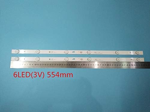 Конектори 2PCS/KIT LED ленти за Thomson 32 TV T32D16DH 01B T32D16DH 01W JL.D32061330 004AS M 4C LB320T JF3 4C LB320T JF4 -