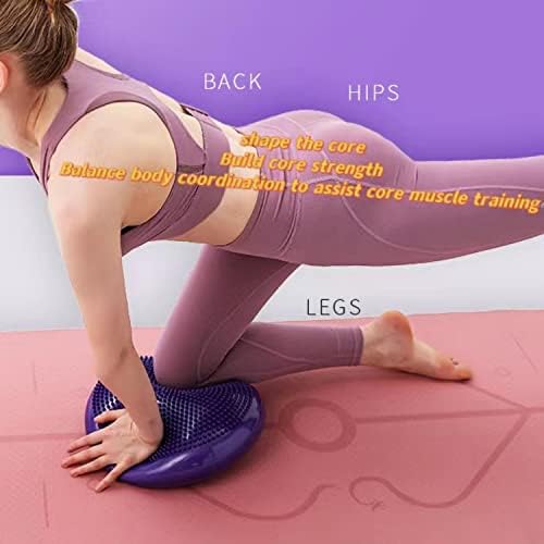 Hiddit задебелен јога мат рамен мат рамнотежа мат акупресура олеснување на мускулите јога перница масажа мат домашна вежба фитнес