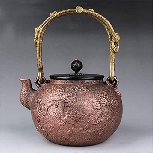 Креативна едноставност јапонски леано железо Тетсубин чајник чајник Рачна работа Ретро бакарен тенџере леано железо чај котел Неискриен