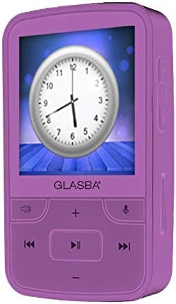 Samvix Glasba 8 MP3 плеер со Bluetooth 8gb, MP3 плеери поддржува до 128 GB, Whitout FM радио, без видео, гласовен рекордер, систем за аларм
