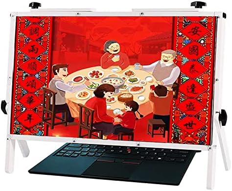 Зголемувач на екранот Qingyuan Компјутер за лаптоп 2023 Најновата верзија, 22 инчен зголемувачки екран за компјутерски монитор, мегната
