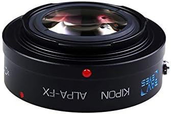 Адаптер за оптика за фокусна редуктор на Kipon за користење на алпа леќи на Fuji X XF монтирање на огледална камера