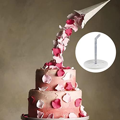 Угидуки виси декоративна торта штанд против гравитациска торта за пролевање Комплет за сладолед за сладолед за сладолед за сладолед