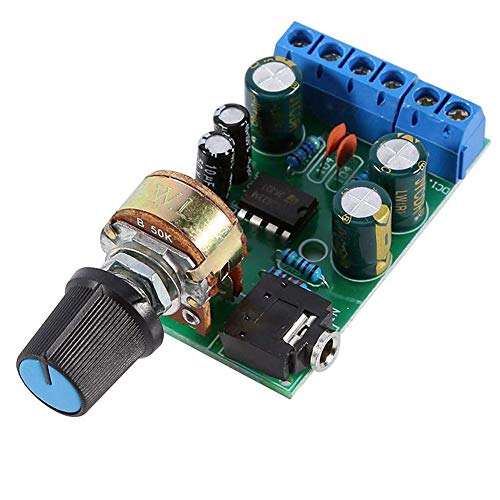 Daoki 2pcs TDA2822M Аудио Засилувач Модул DC 1.8 - 12v 2.0 Канал Стерео Засилувач Одбор AUX Аудио Засилувач Модул со 3.5 mm Приклучок Кабел
