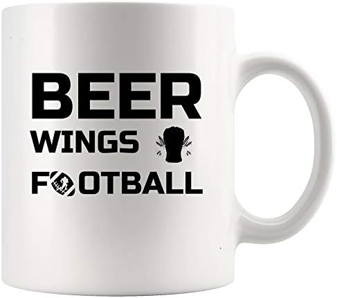 Пиво чаша чаша - пиво крилја фудбал - смешно алкохолно алкохолно пиење пијан фудбалски тим играч бели чаши чаши