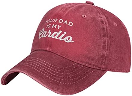 GHBC Татко ти е мојот кардио возрасен бејзбол капа женски камиони капачиња за прилагодливи манс каубојски капа