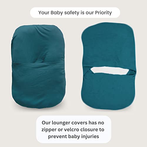 Макс и така бебешкиот покритие за новороденчиња - Покрив за перници за новороденчиња со отстранлив, сноп дизајн - ултра -мека памучна обвивка