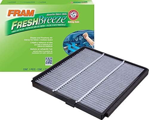 Fram Fresh Breeze Cabin Air Filter со сода бикарбона Arm & Hammer, CF8813A за возила во Хонда