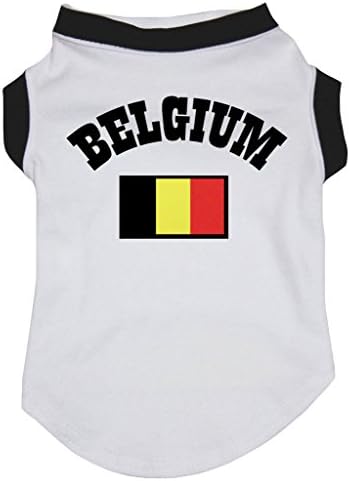 Petitebella Знаме од кошула за кучиња во Белгија кутре
