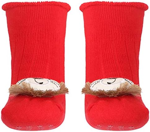 Божиќни украси Галпада 1 пар зимски чорапи Божиќни чорапи Божиќни чорапи подни чорапи за деца