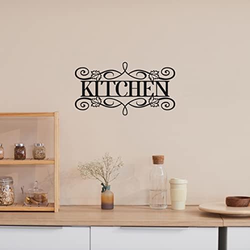 Кујнски декор, украс за кујнски wallидови, совршен подарок за дом и кујна, знак за кујна, кујнски украси, кујнски знаци wallид декор, метална
