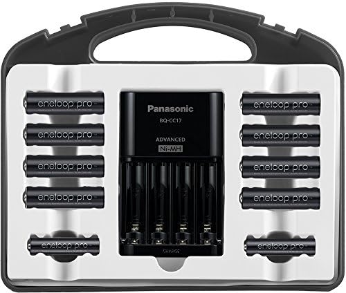 Panasonic eneloop Power pack, 8AA, 2AAA, 2 C Адаптери, 2 D Адаптери, Напредни Индивидуални Полначи За Батерии и Пластични Кутии