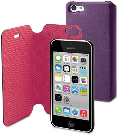Мувит Магијата Фолио Случај ЗА iPhone 5C Виолетова/Розова 18094