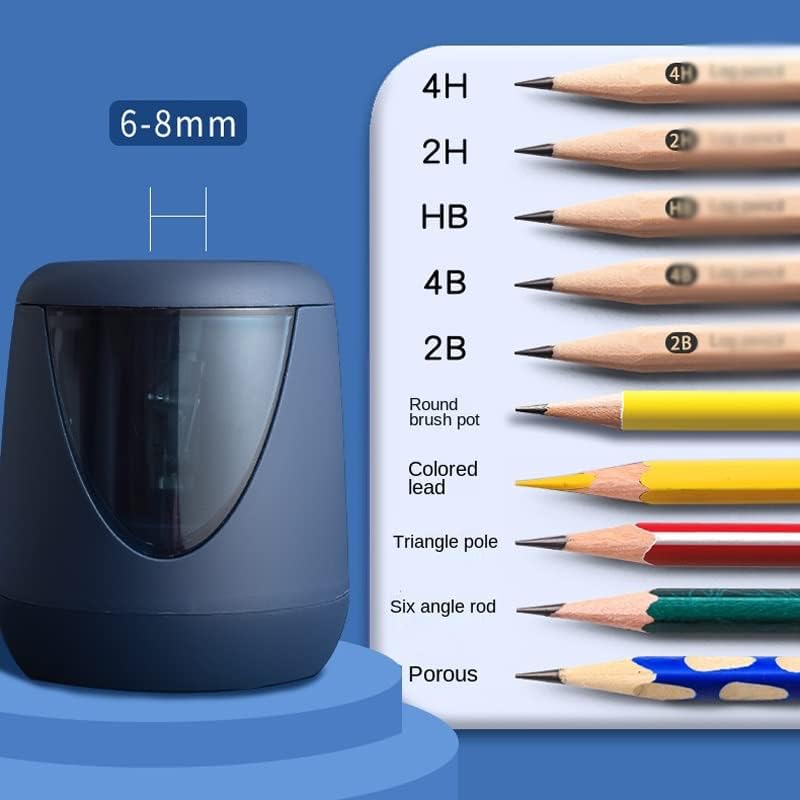 Quul Electric Electric USB полнење со молив со молив со моливи во боја на моливчиња училишна канцеларија домашна канцелариски материјал