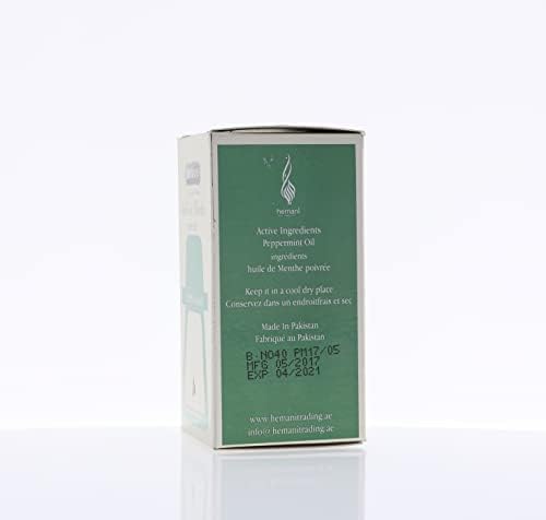 Хемани премиум масло од пеперминт 40 ml - чисто есенцијално масло за ароматерапија, релаксација и освежување