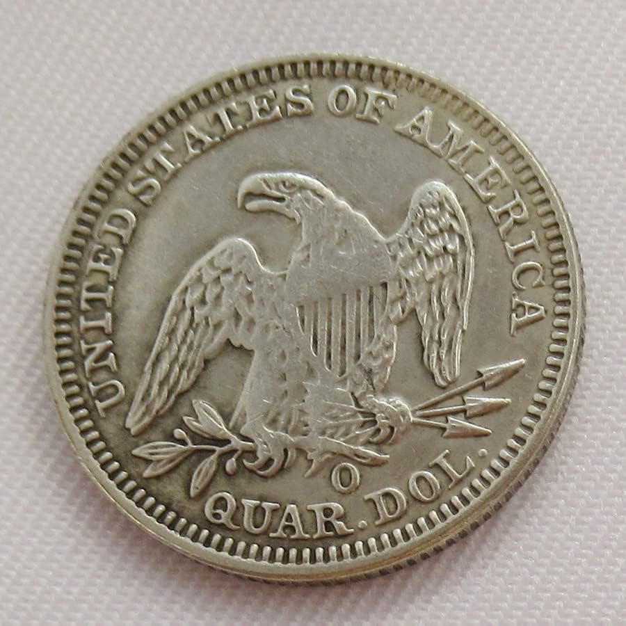 Сад 25 Цент Знаме 1841 Сребрена Реплика Комеморативна Монета