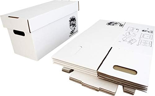 Снимки и материјали за квадратни зделки 7 45rpm Винил Рекорд за складирање - Цврст картон со отстранлив капак - има до 200 7 записи - 5 кутии #07BC09