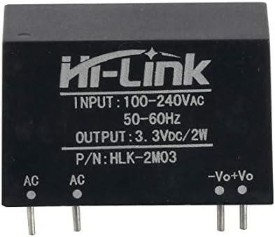 Hi-Link HLK-2M03 Модул за напојување AC-DC 220V до 3.3V 600MA чекор надолу изолиран интелигентен конвертор на прекинувачот за домаќинства