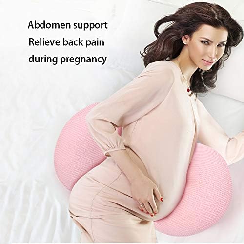 Перница за бременост LHH, странична перница за породилно спиење, поддржувач на двојни клинови со прилагодлива должина одвојување за