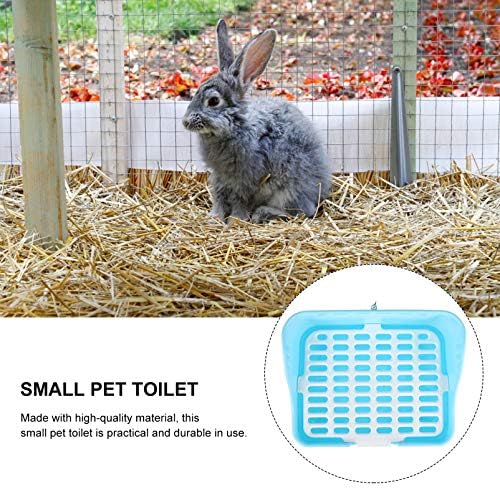 Зајак легло кутија Зајак Поти обука голема зајачка легло за зајаци, тоалет тоалети за миленичиња, кутија за миленичиња, малолетнички домашни миленици обука за легл