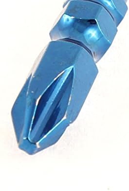 AEXIT 1/4in PH2 шрафцигери Филипс шрафцигер бит магнетна моќност сина филипс шрафцигери 65 мм долга