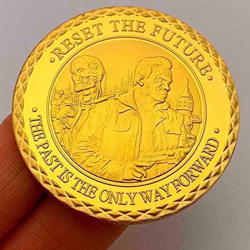 Предизвик Монета 1986 сем лонгоснк Пожарникарски Позлатени Комеморативна Монета Колекција На Златници Ѕвона Нуклелун Заб Самовила