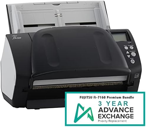 Fujitsu FI-7180 ​​Професионален скенер за документи со високи перформанси со високи перформанси со автоматски фидер за автоматски документи