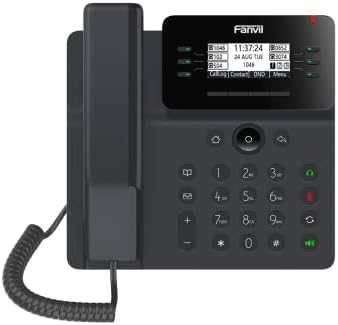 Fanvil V62 Essential Business Телефон 6 SIP Lines HD Goess PoE Поддршка