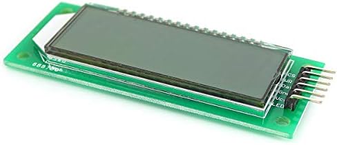 Taidecent 2PCS HT1621 сегмент LCD дисплеј 6 цифрен 7 сегмент LCD модул 2,4 инчи бело зелено сино осветлување модул по избор