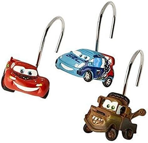 Автомобили на Дизни Пиксар 2 стрели смола за туширање куки за завеси