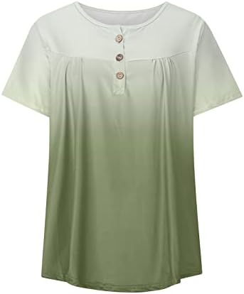 Дами кошула есен лето кратко ракав мека удобна облека 2023 облека против вратот памучна вратоврска боја врвна маичка за девојчиња